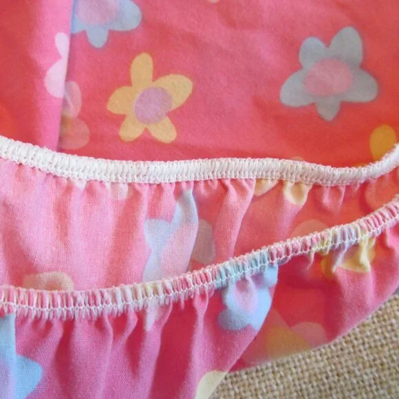 2000 Vintage Barbie Sweet Dreams Bedding TWIN size bedsheets - Picture 9 of 10